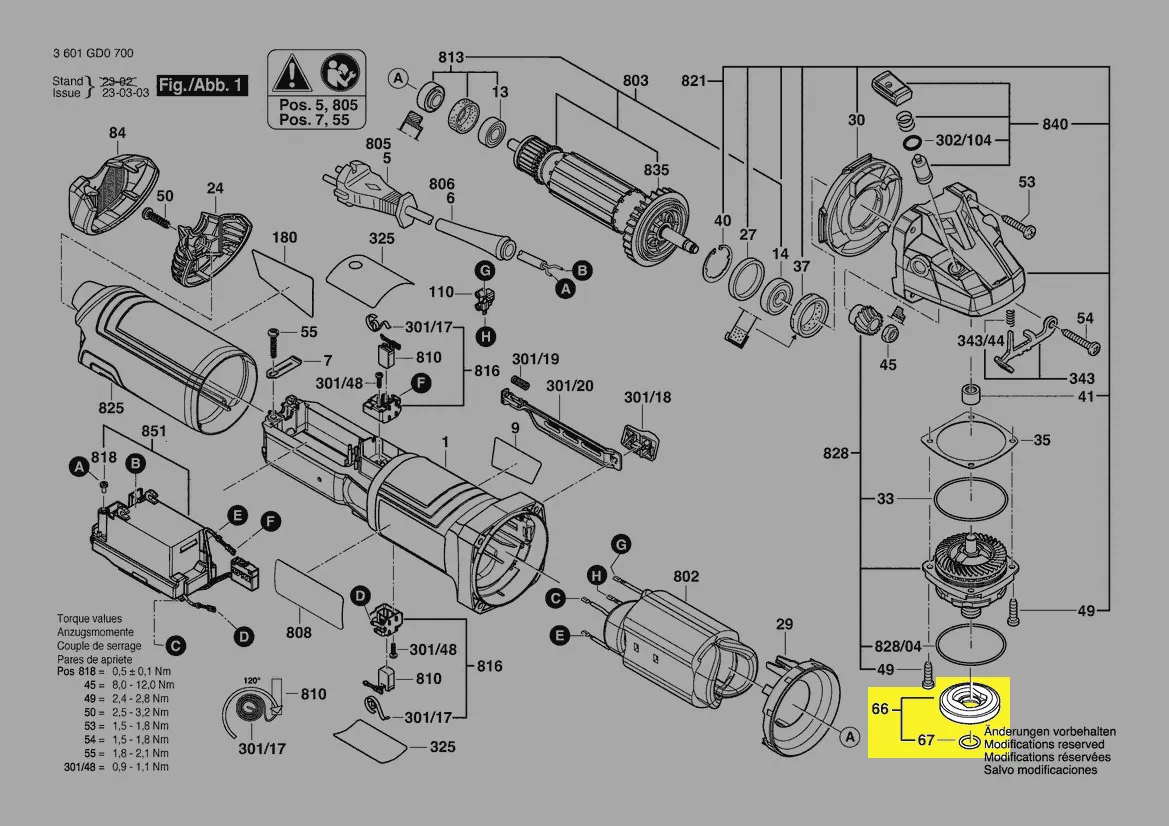 Flasque réf. 1 607 000 F2F BOSCH